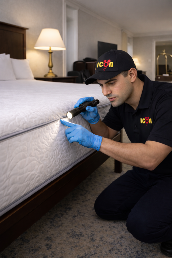 Commercial Bed Bug Treatment - Inspection